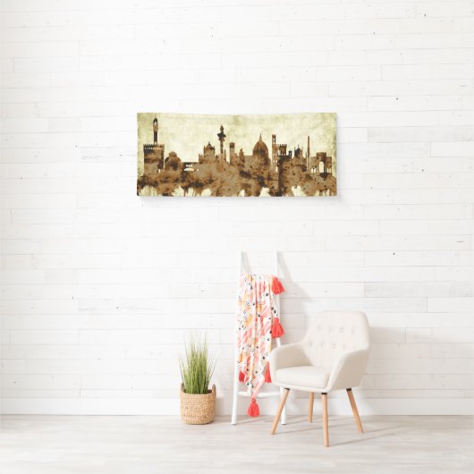 Florence Italië Cityscape Spandoek (Insitu)