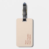 Florence, Italië: Duomo Bagagelabel (Achterkant verticaal)