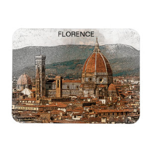Florence Italië Duomo Cathedral Travel Magneet