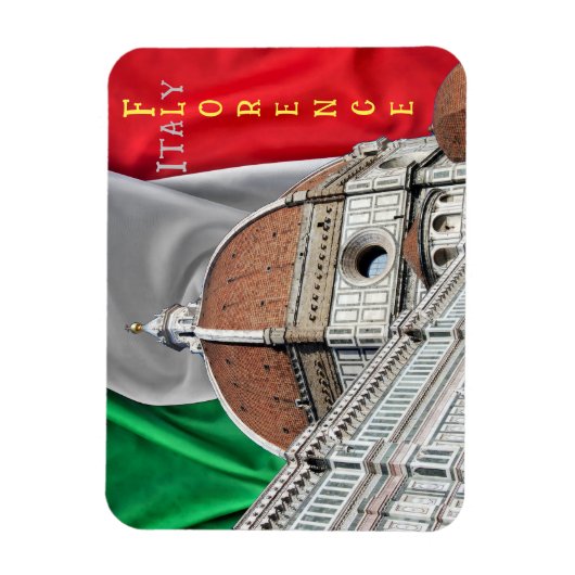 Florence Italië - Duomo Magneet (Verticaal)