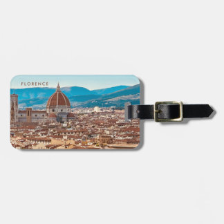 Florence Italië Duomo Reis Bagage Label