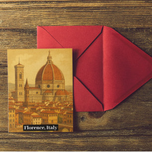  Florence Italië Duomo Reizen Briefkaart