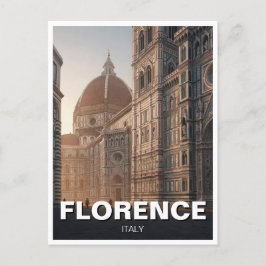 Florence Italië Duomo Reizen Briefkaart