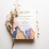 Florence Italië Duomo Save-the-Date Kaart