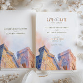 Florence Italië Duomo Save-the-Date Kaart