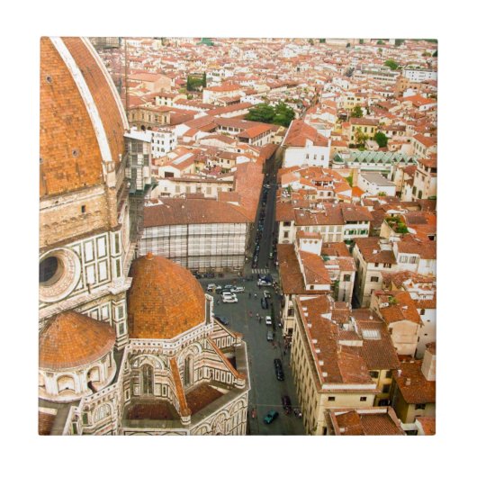 Florence, Italië (Duomo) Tegeltje (Voorkant)