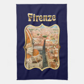 Florence, Italië (Duomo) Theedoek (Verticaal)