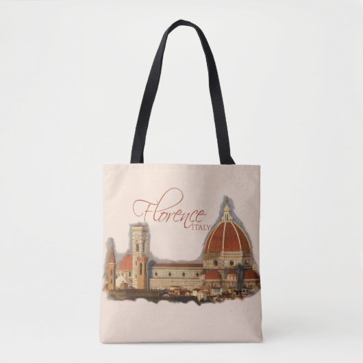 Florence, Italië: Duomo Tote Bag (Voorkant)