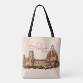 Florence, Italië: Duomo Tote Bag (Achterkant)