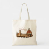 Florence, Italië: Duomo Tote Bag (Achterkant)