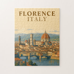 Florence Italië Duomo Vintage Reis Legpuzzel