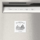 Florence Italië – Firenze Italiaans souvenir Magneet (Insitu (Vaatwasser))