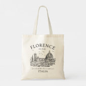Florence Italië – Firenze Italiaans souvenir Tote Bag (Achterkant)