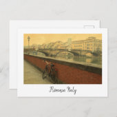 Florence, Italië foto Feestdagenkaart (Voorkant / Achterkant)