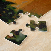 Florence Italië - Gele architectuur Legpuzzel (Zijkant)