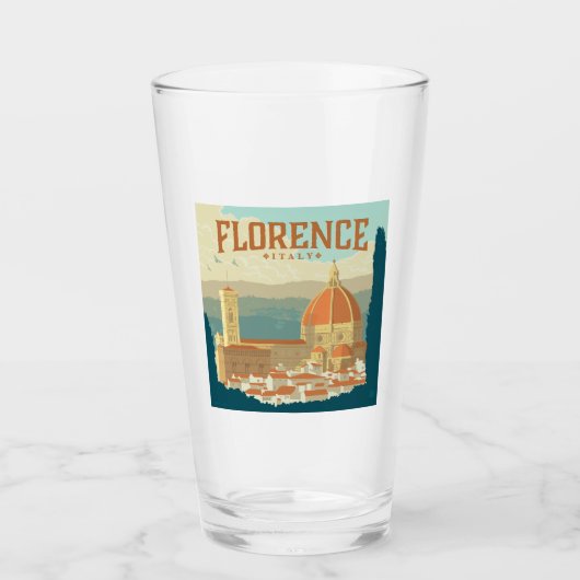 Florence, Italië Glas (Voorkant)