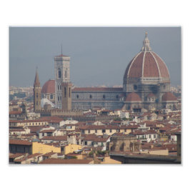 Florence, Italië-II Duomo di Firenze, kathedraal Foto Afdruk