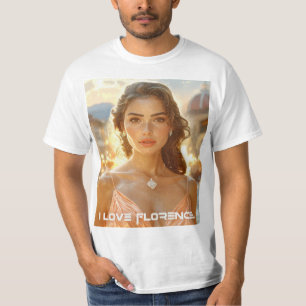 FLORENCE - ITALIË - IK HOU VAN FLORENCE T-SHIRT