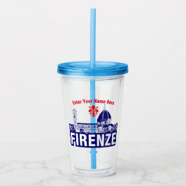 Florence, Italië | Il Duomo di Firenze Acryl Drinkbeker