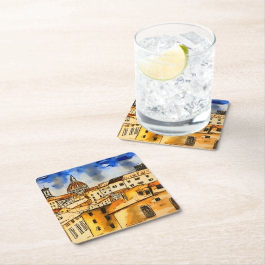 Florence Italië Kartonnen Onderzetters (Insitu)