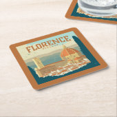 Florence, Italië Kartonnen Onderzetters (Schuin)