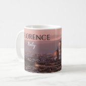 Florence Italië koffiemok Firenze beker (Voorkant links)