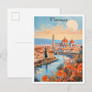 Florence Italië Kunst Reizen Briefkaart