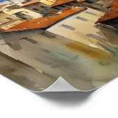 Florence Italië Landschap Kunstprint Poster (Hoek)