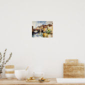 Florence Italië Landschapskunst Print Poster (Keuken)