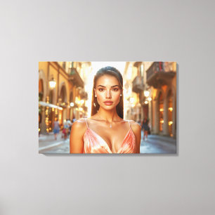 FLORENCE - ITALIË - LIEFDE UIT ITALIË CANVAS AFDRUK