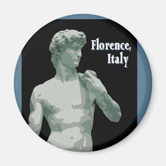Florence Italië Magneet (Voorkant)