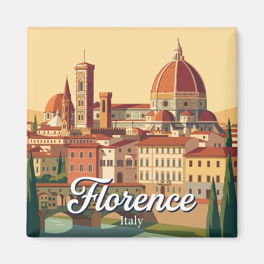 Florence, Italië Magneet (Voorkant)