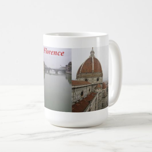 Florence, Italië Mok met meerdere Uitzichten (Voorkant rechts)