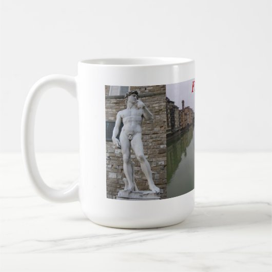 Florence, Italië Mok met meerdere Uitzichten (Links)