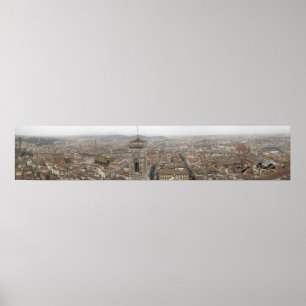 Florence Italië Panorama Poster