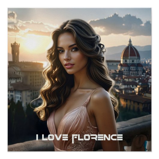 FLORENCE - ITALIË PERFECT POSTER (Voorkant)