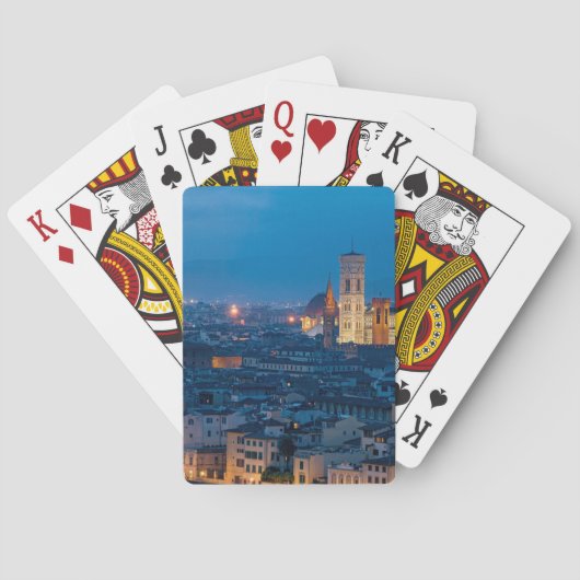 Florence Italië Pokerkaarten (Achterkant)