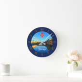 Florence, Italië - Ponte Vecchio Ronde Klok (Huis)