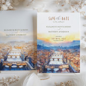 Florence Italië Ponte Vecchio Save-the-Date Kaart