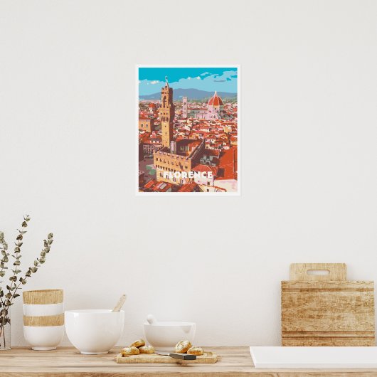 Florence Italië Poster (Keuken)
