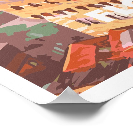 Florence Italië Poster (Hoek)