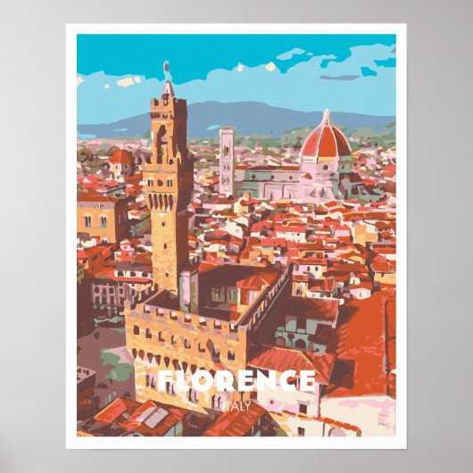 Florence Italië Poster (Voorkant)