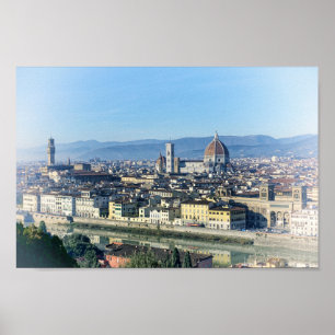 Florence, Italië Poster