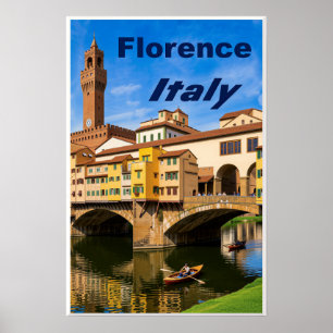Florence, Italië poster