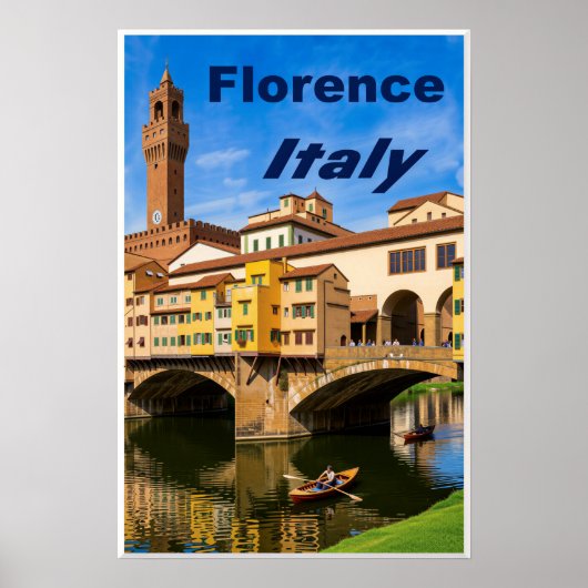 Florence, Italië poster (Voorkant)