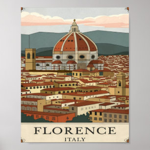 Florence, Italië Poster