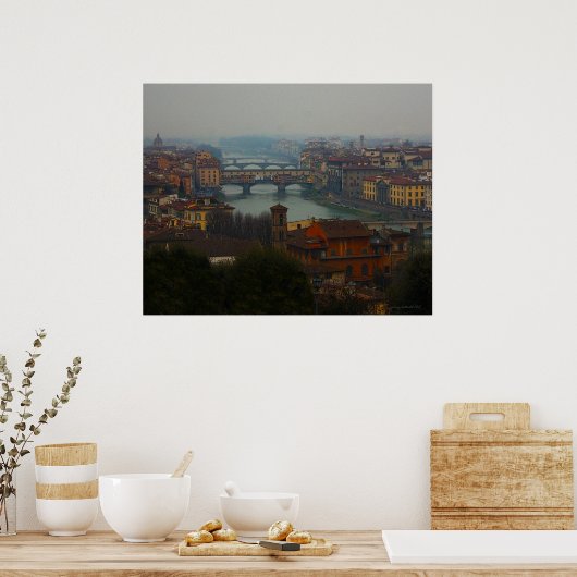 Florence Italië Poster (Keuken)