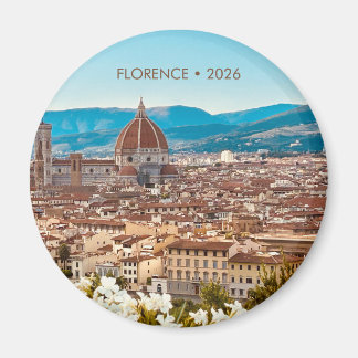 Florence Italië Reis Souvenir Foto Koelkastmagneet Magneet