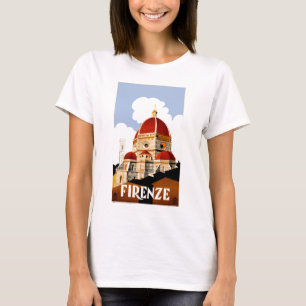 Florence Italië Reisposter 1930 T-shirt