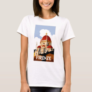 Florence Italië Reisposter 1930 T-shirt